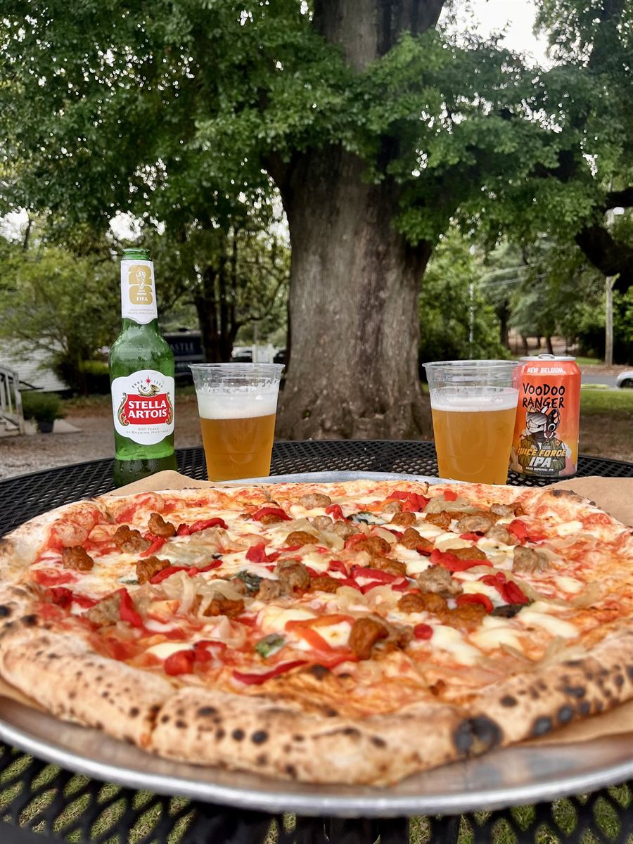The Lucca pizza